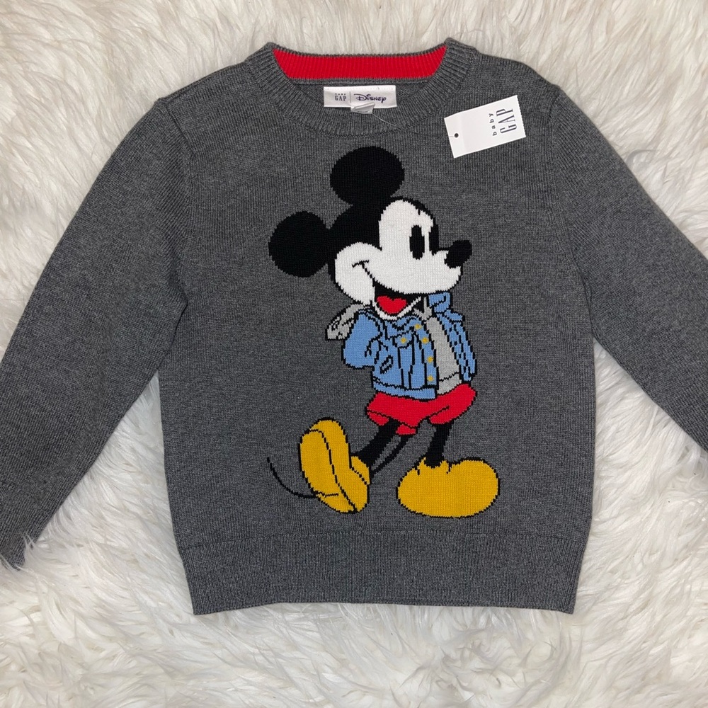 Baby gap Mickey Mouse sweater NWT 3T
